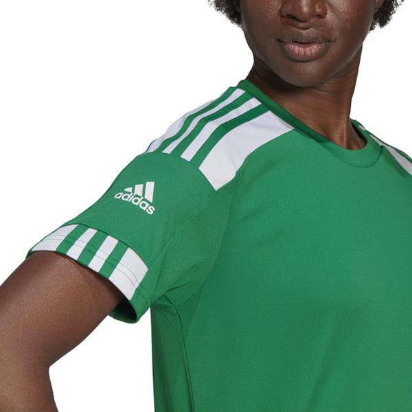 adidas Squadra 21 Womens Team Green/White Football Shirt